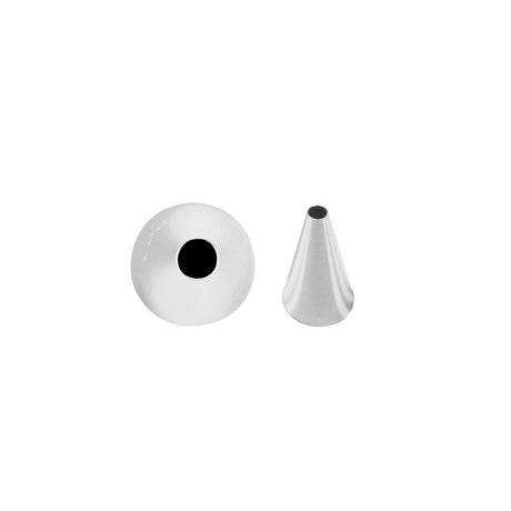 Bocchetta foro tondo inox mm.6