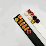Vassoio pasticceria abs cm.50x10 h.1 nero
