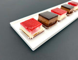Vassoio pasticceria abs cm.50x10 h.1 bianco