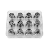 Bocchette floreali set da 12 pezzi
