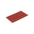 Stampo silicone micro savarin quadrato 28 impronte