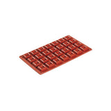 Stampo silicone micro savarin quadrato 28 impronte