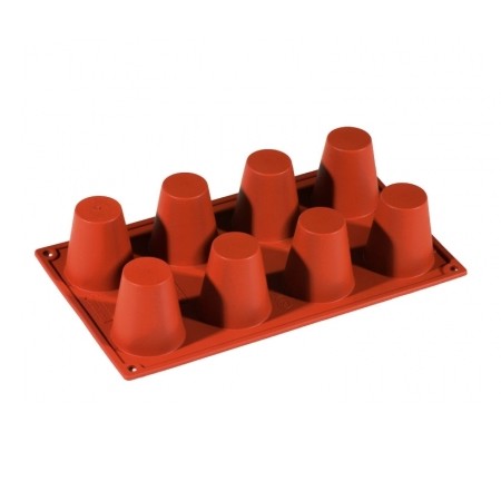 Stampo silicone baba' grande ø cm.5,5 h.6 8 impronte