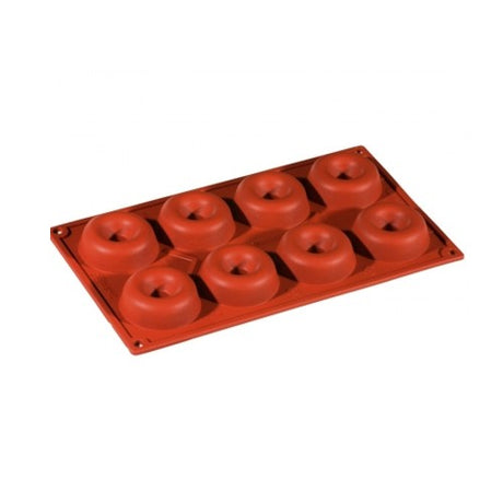 Stampo silicone savarin ø cm.6,5 h.2,1 8 impronte