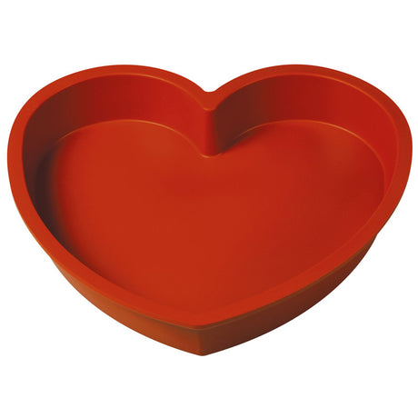Stampo silicone tortiera cuore 22x21 h.3,5