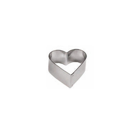 SET TAGLIAPASTA INOX CUORE DA CM.4.5x4.5 A CM.8x8 PEZZI 6