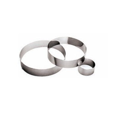 Fascia inox rotonda ø cm.6 h.4