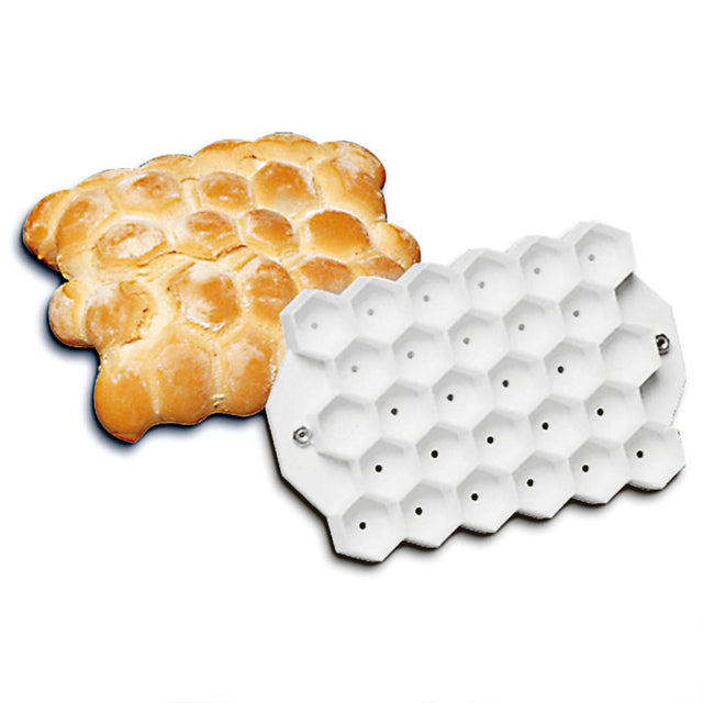 Stampo pane tartaruga esagonale cm.14x10