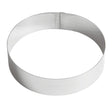 Fascia inox rotonda ø cm.22 h.4