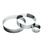 Fascia inox rotonda ø cm.30 h.4