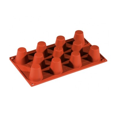 Stampo silicone baba' medio ø cm.4,5 h.4,8 11 impronte