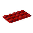 Stampo silicone mini muffin ø cm.4 h.2 15 impronte