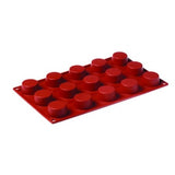 Stampo silicone mini muffin ø cm.4 h.2 15 impronte