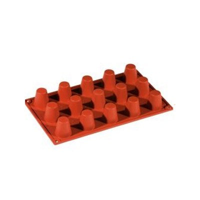 Stampo silicone baba' small ø cm.3,5 h.3,8 15 impronte