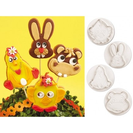 Tagliapasta stantuffo abs kit pz.4 animali ***