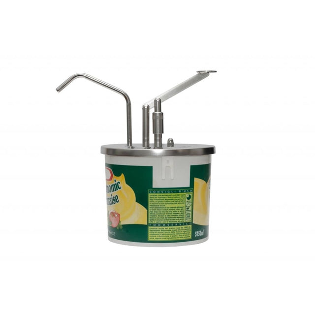Pompa dosasalse vasca da kg.5 puff inox alto