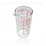 Caraffa vetro pyrex graduata lt.0,50 alta