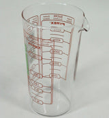 Caraffa vetro pyrex graduata lt.0.50 alta