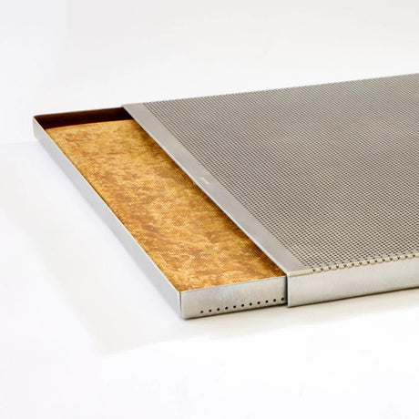 Kit teglie per cottura sfoglia forate cm.60x40 h.2