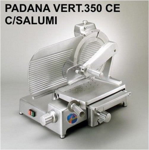 Affettatrice padana 350 vert.ce v.230 c.salumi