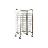 Carrello inox portavassoi universali 20 vassoi