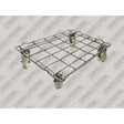 Carrello inox pianetta per contenitori cm.60x40