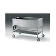 Carrello inox bagnomaria termico 4 gn.1/1 2x1950w