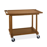 Carrello legno massello 2 piani cm.107x55 h.82