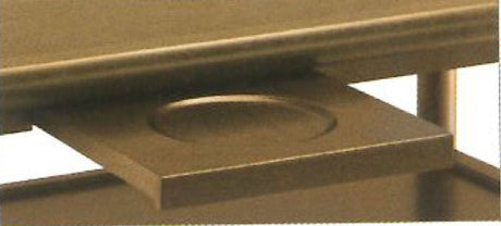 Carrello legno massello 2 piani cm.107x55 h.82