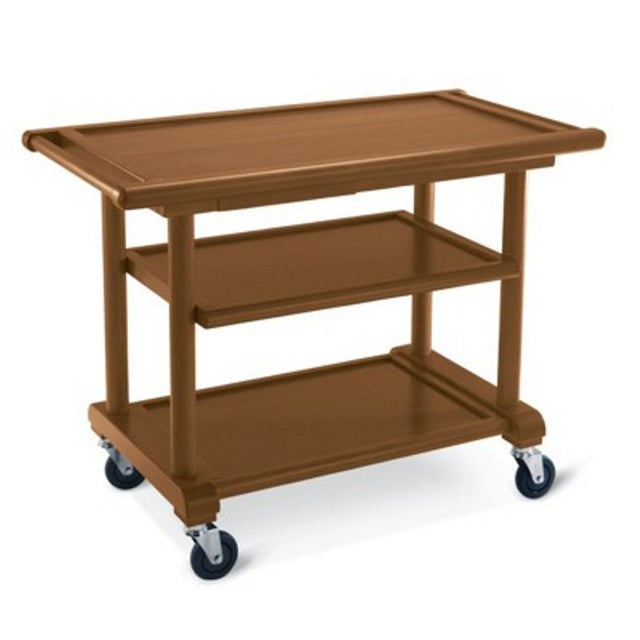 Carrello legno massello 3 piani cm.107x55 h.82