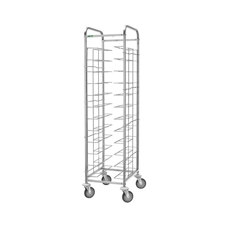 Carrello inox portavassoi universali 12 vassoi