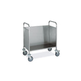 Carrello inox portapiatti 200 piatti cm.91x57 h.101