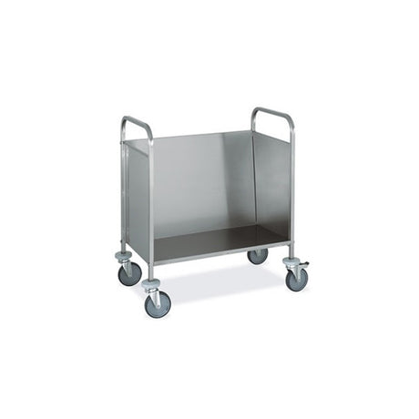 Carrello inox portapiatti 200 piatti cm.91x57 h.101